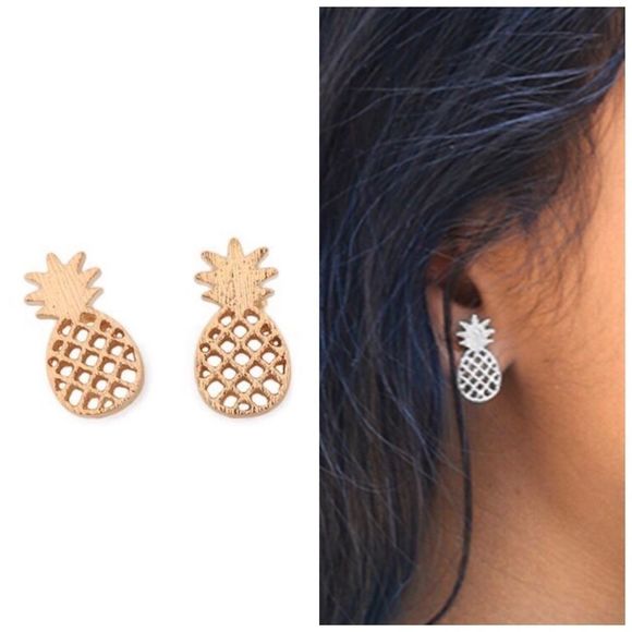 Jewelry - Pineapple Stud Earrings